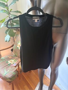TOP SHOP Women's Black Tank Top